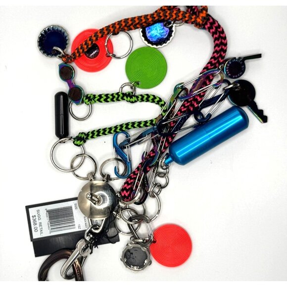 Marc by Marc‎ Jacobs Black Multi-Purpose Keychain & Bag Charm - M4004295 - Picture 1 of 9